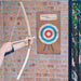 wooden archery in action