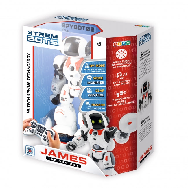 Xtrem Bot James The Spy Robot