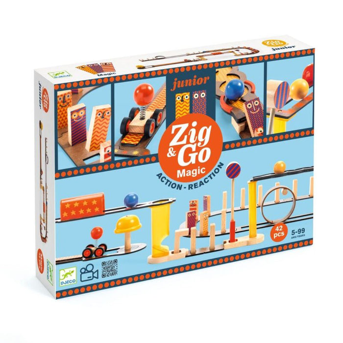 Zig and Go Magic Action Reaction Packaging