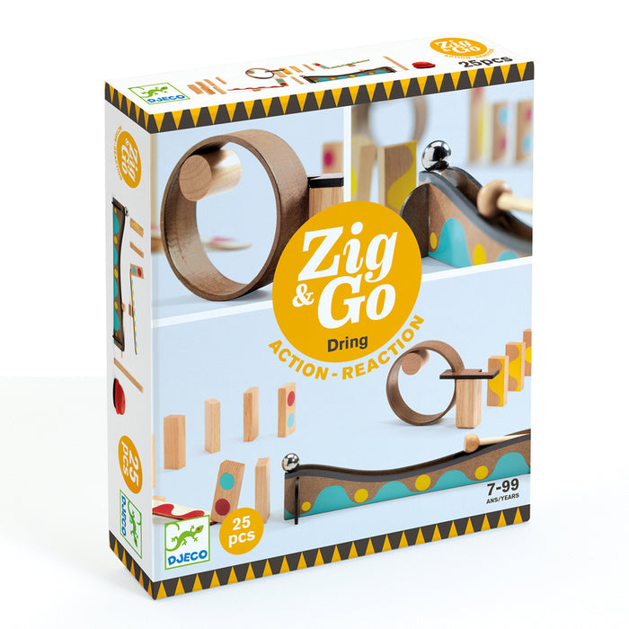 Zig and Go 25pc Timber Chain Reaction Kit