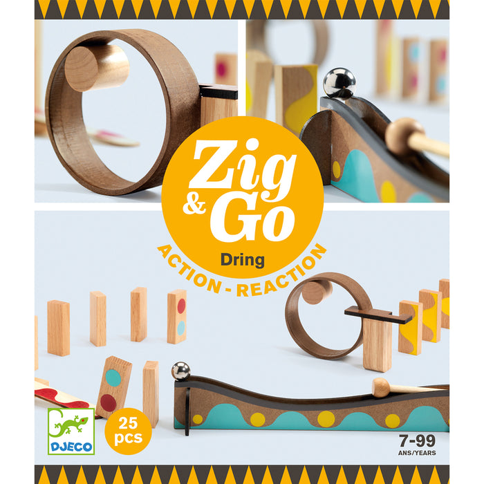 Zig and Go 25pc Timber Chain Reaction Kit