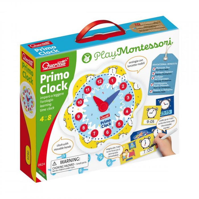 Quercetti Primo Clock Learning Time