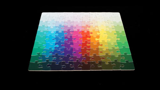 Clemens Habicht 100pc Colour Puzzle completed puzzle