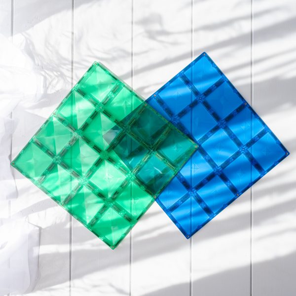 Magnetic Tiles 2 Piece Base Plate Pack
