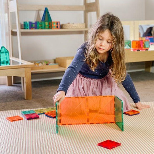 Connetix Magnetic Tiles Rainbow 42pc Pack