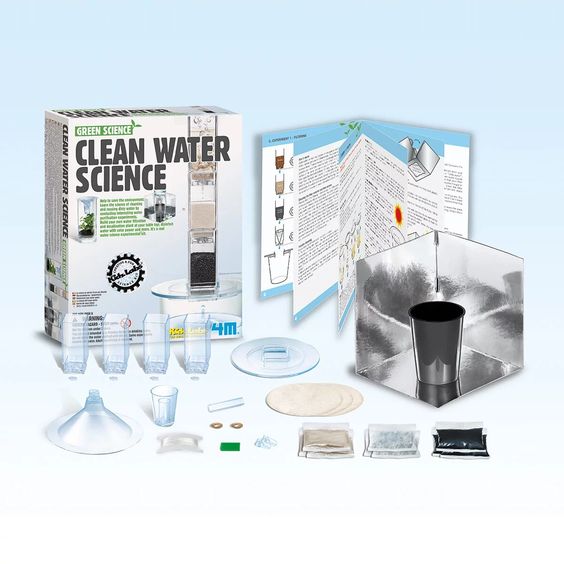 4M_green_science_clean_water_science_kit_components_with_instructions