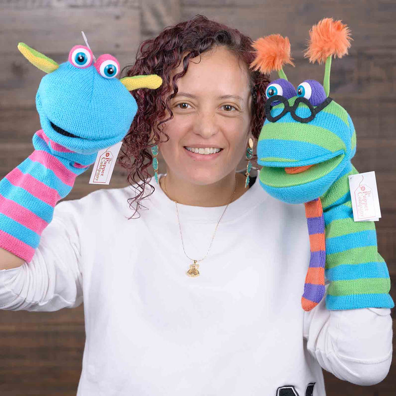 The Puppet Company Sockettes - Knitted Sock-like Puppets