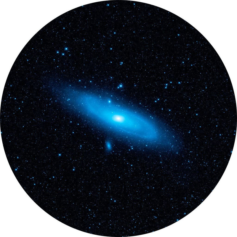 Southern Hemisphere and Warped Andromeda Discs for Sega Flux projector andromeda galaxy