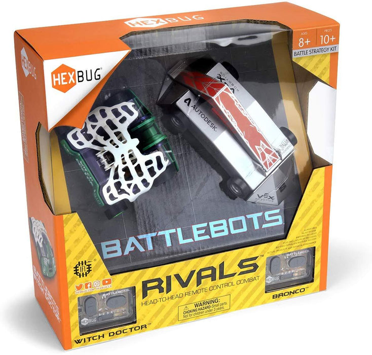 Hexbug BattleBots Rivals Bronco and Witch Doctor