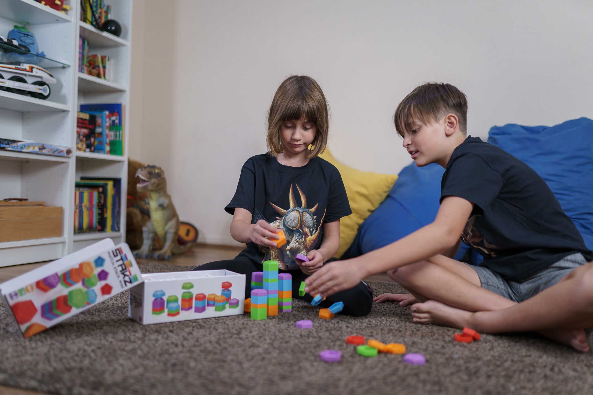 STAKZ Tile Stacking Game — Professor Plums