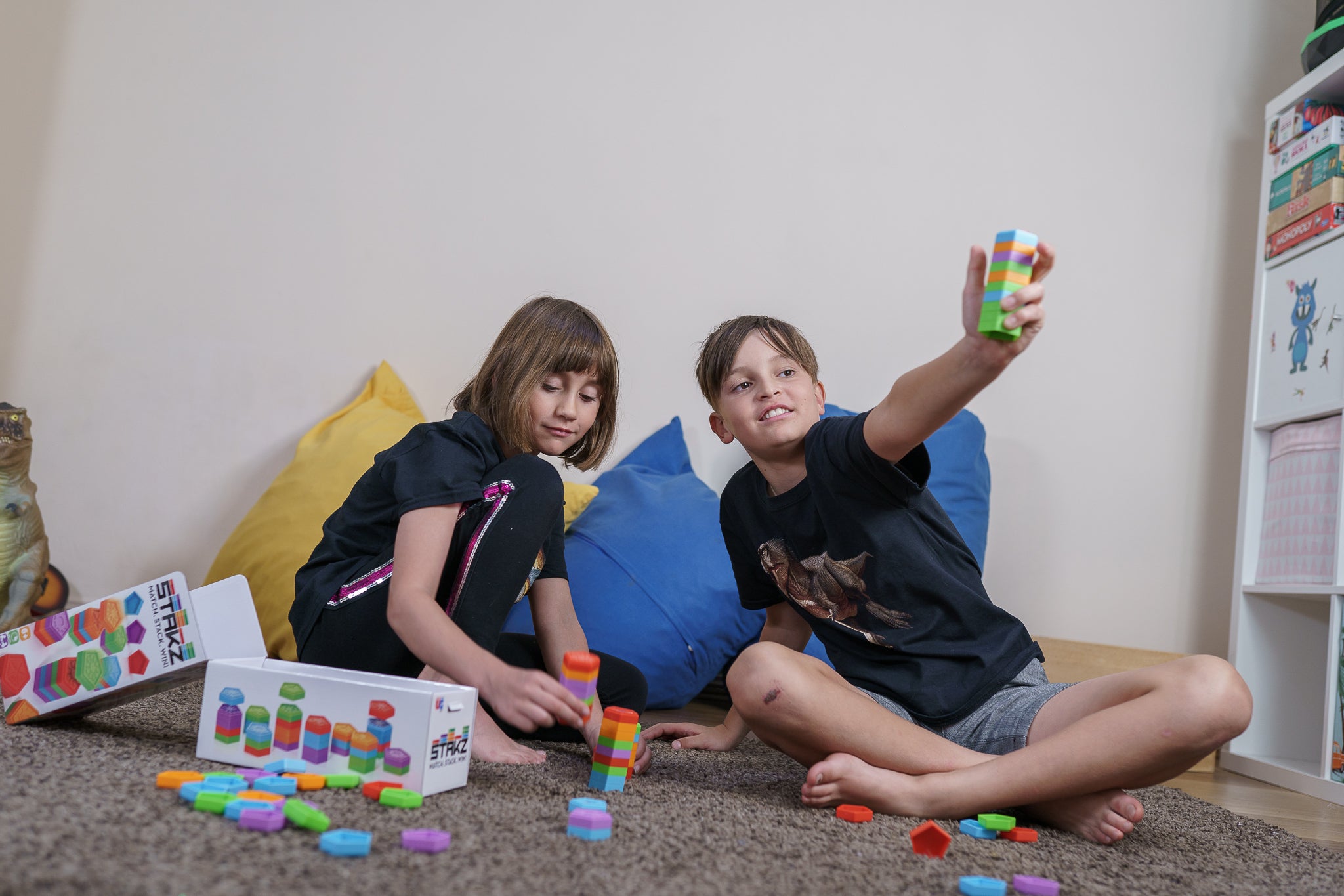 STAKZ Tile Stacking Game — Professor Plums