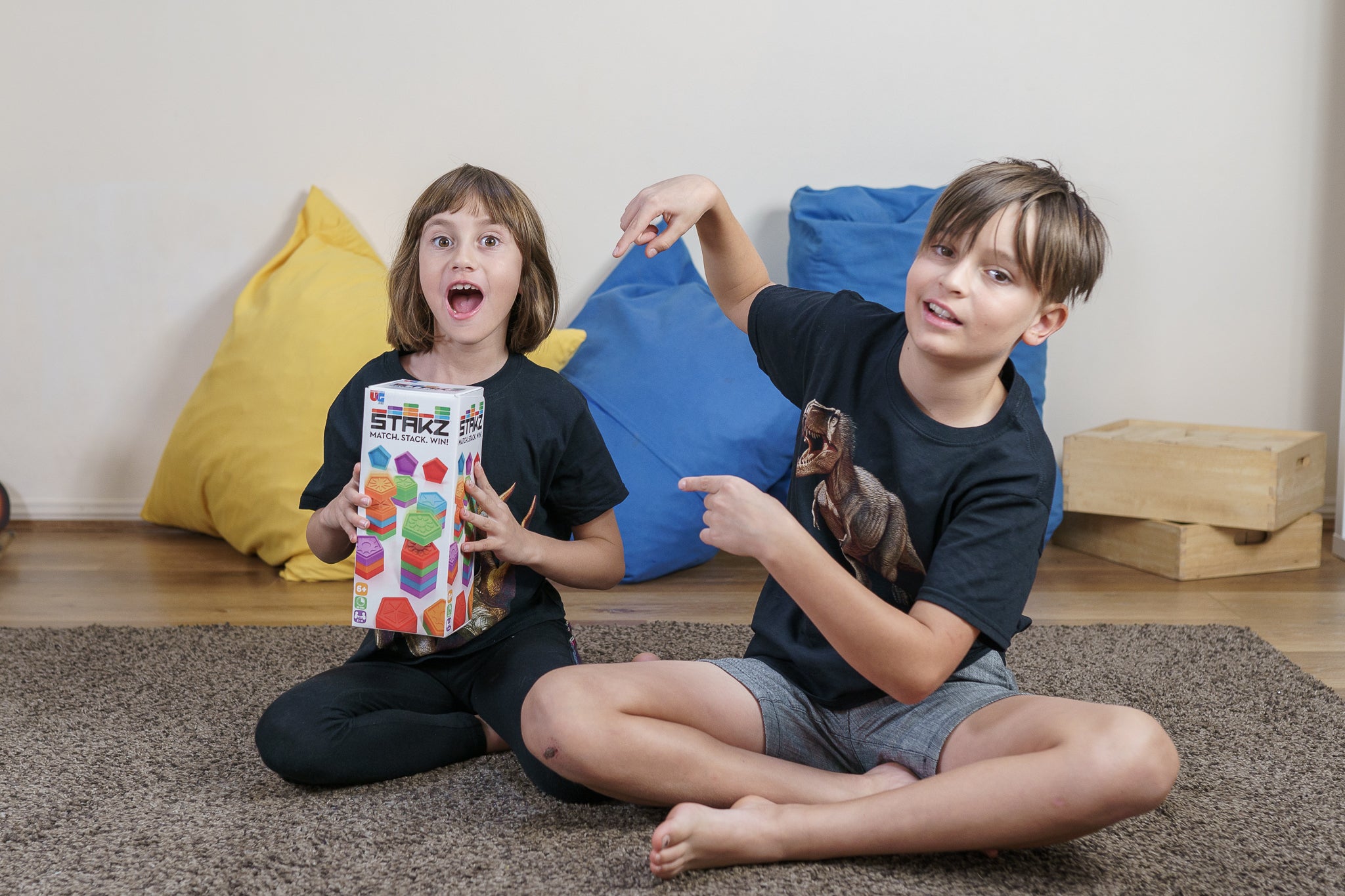 STAKZ Tile Stacking Game — Professor Plums