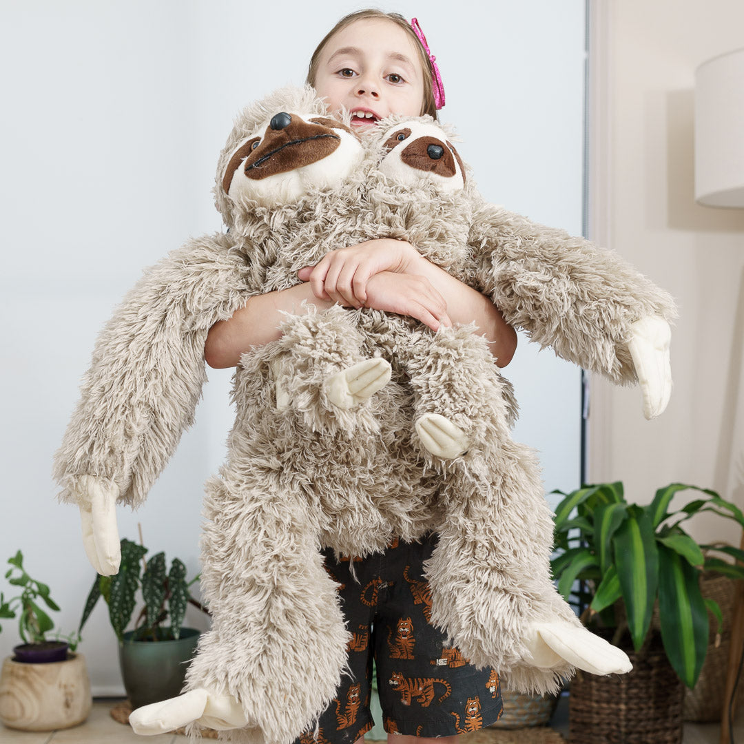 Sloth Professor Jumbo Plush Cuddlekins Sloth — Professor Plums