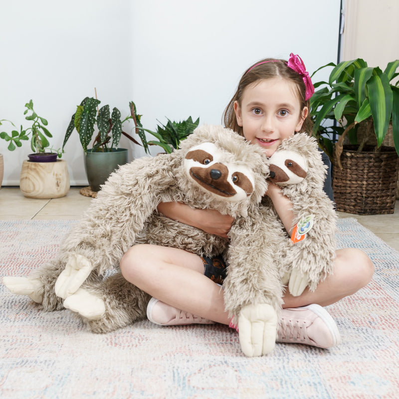 Wild Republic Cuddlekins Sloth Plushy - small