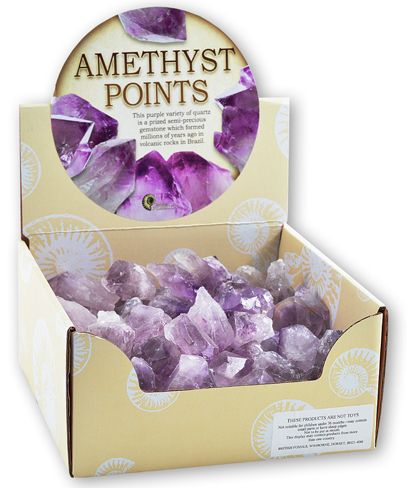 British Fossils Crystal Point Gemstons