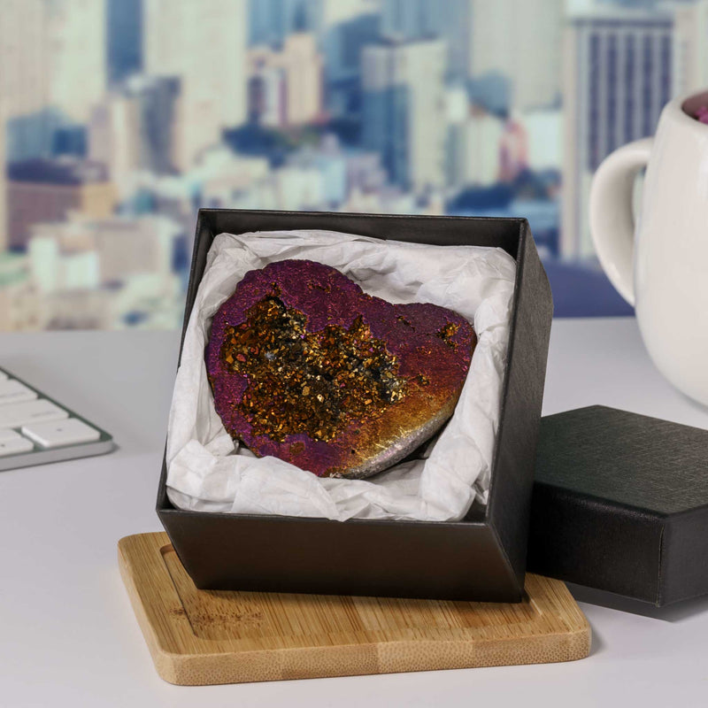Aura Quartz Geode