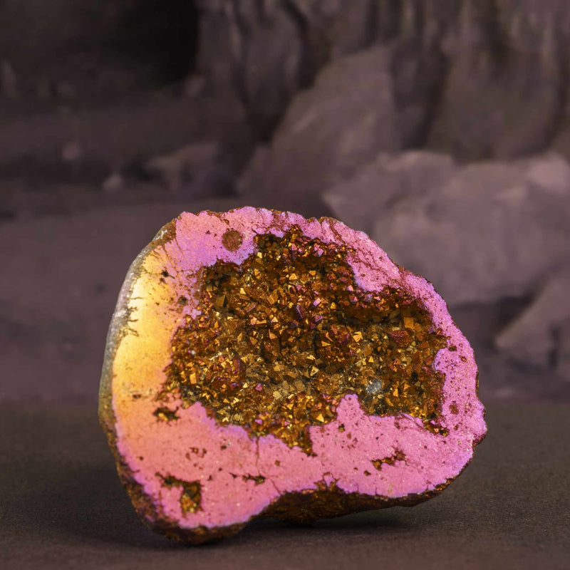 Aura Quartz Geode