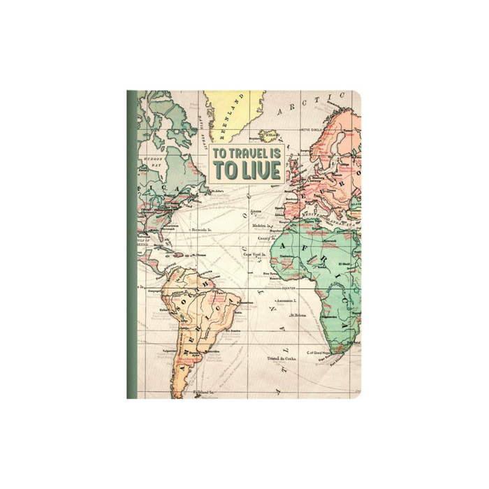 Travel B6 Lined Notebook