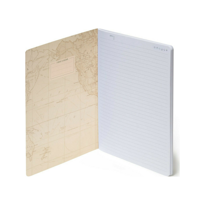 Travel B6 Lined Notebook