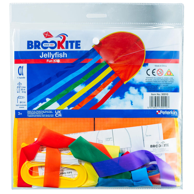 Rainbow JellyFish Kite