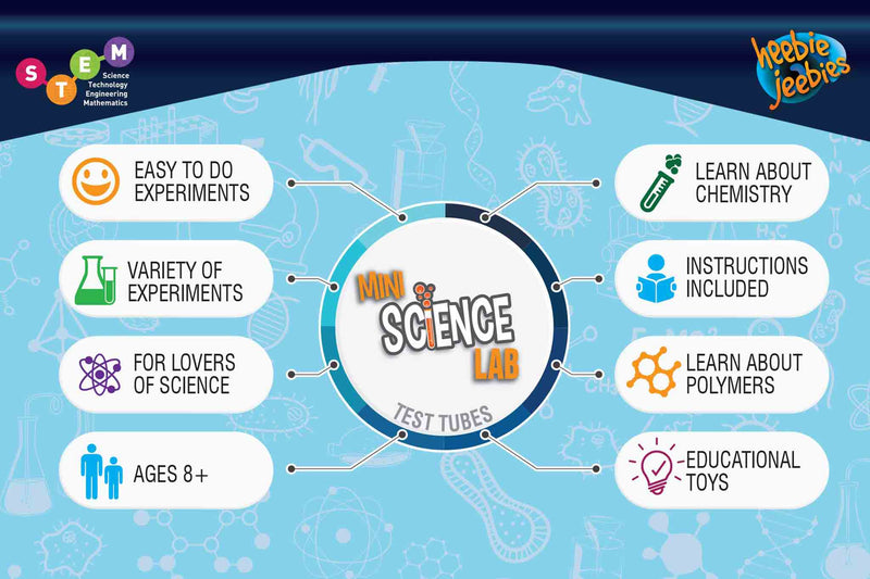 Heebie Jeebies Test Tube Experiment Kits | Buy 2 Get 1 Free