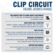 Clip Circuit Electrolab 80 Electronic Experiments Kit safety