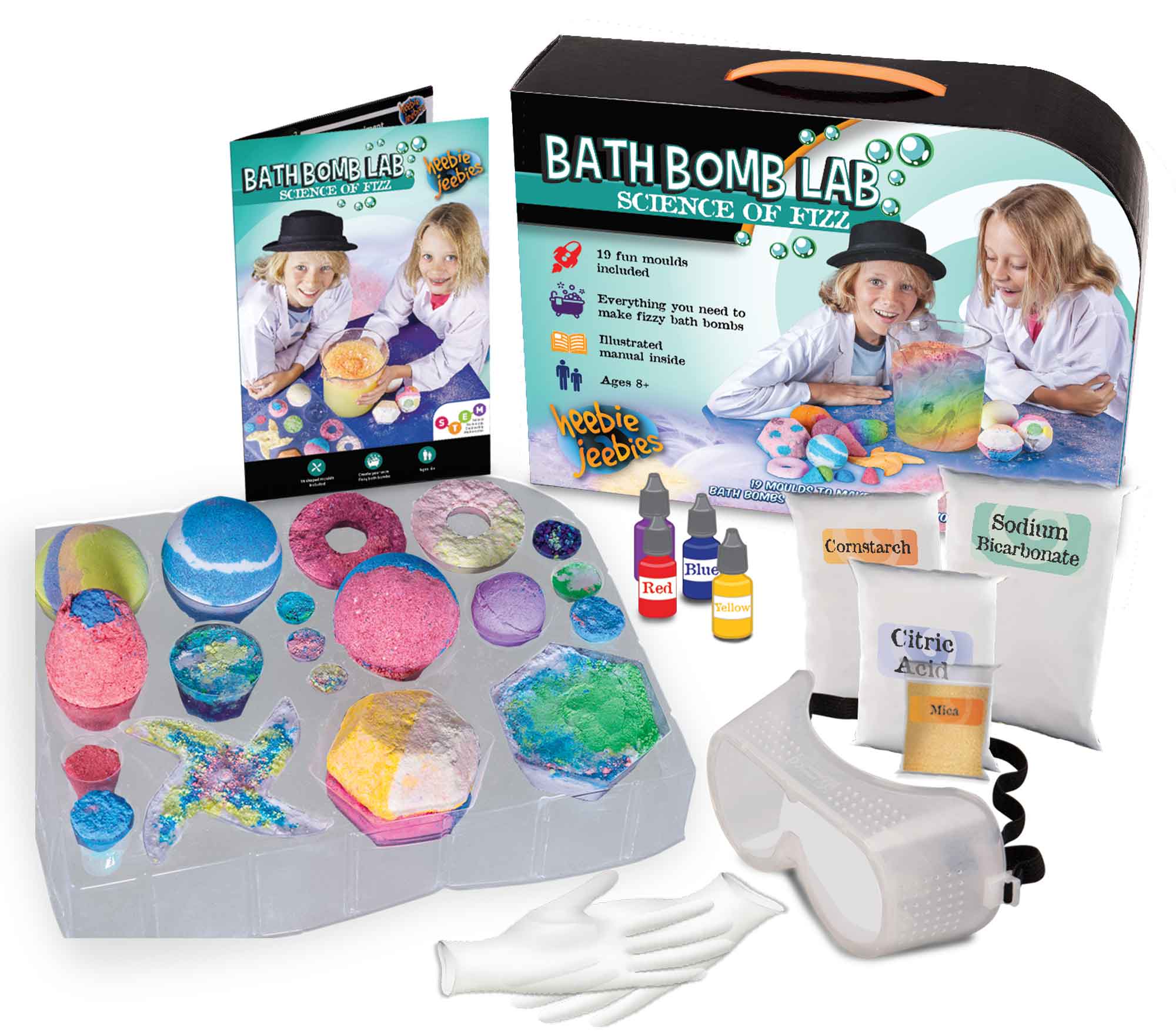 Bath Bomb Lab DIY Science Kit — Professor Plums