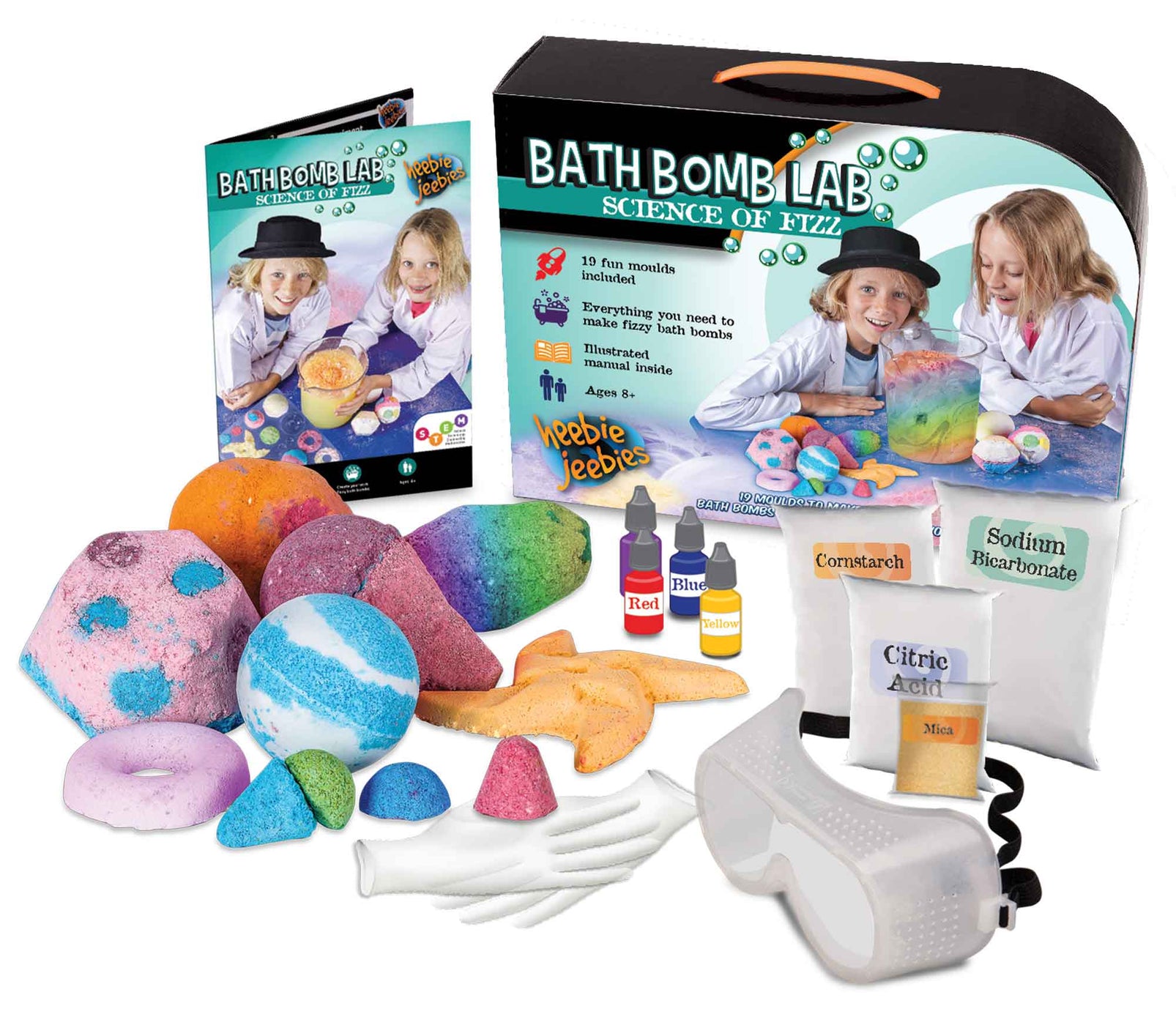 Bath Bomb Lab DIY Science Kit — Professor Plums