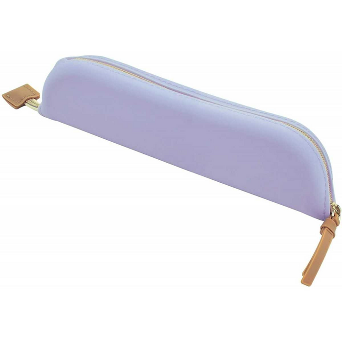 Cute! Soft Silicone Pencil Case Violet