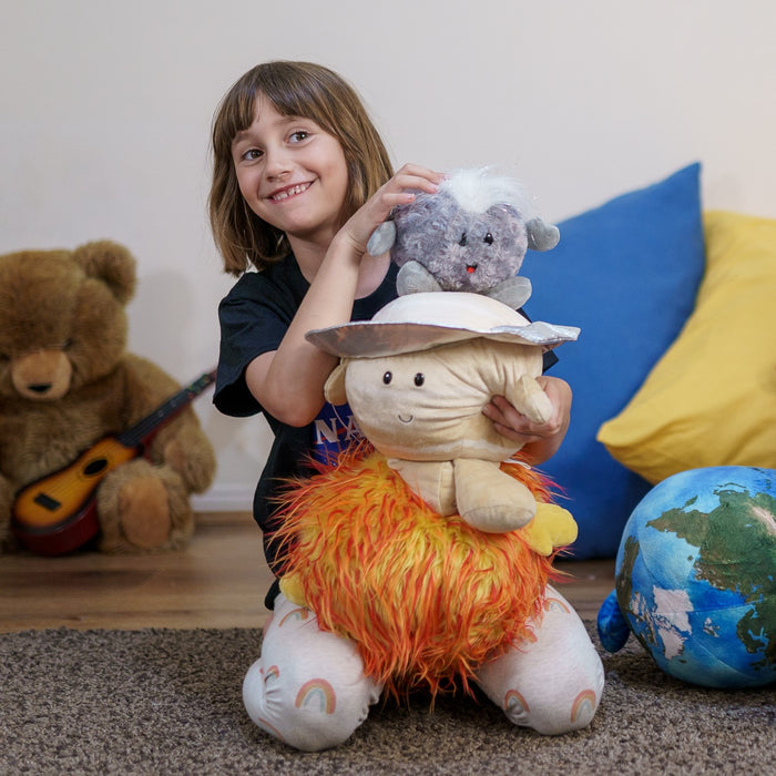 Celestial buddies plush toys stack Pluto and Charon