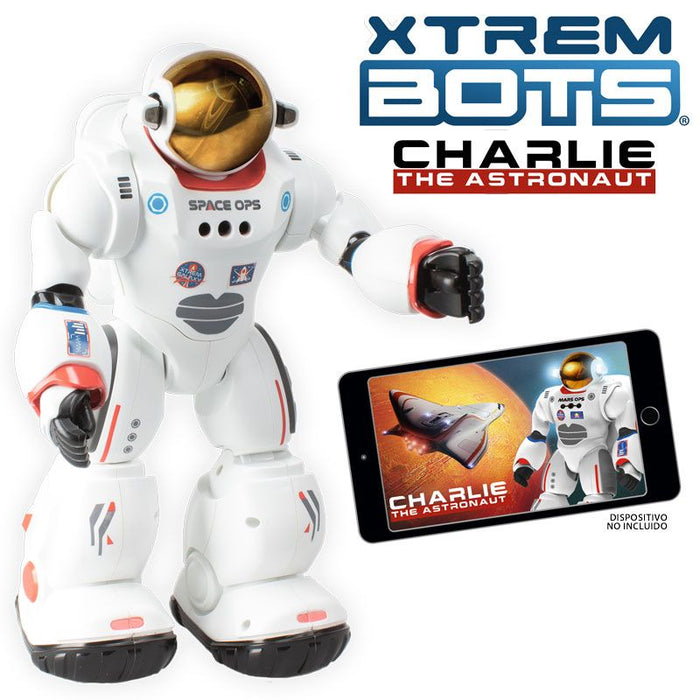 Charlie the astronaut robot toy app image