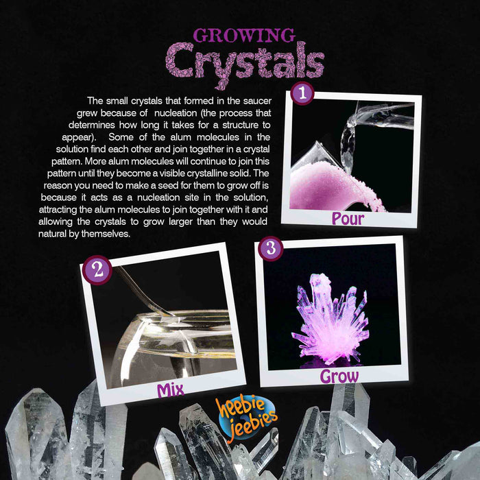 Growing Crystals Test Tube Experiment