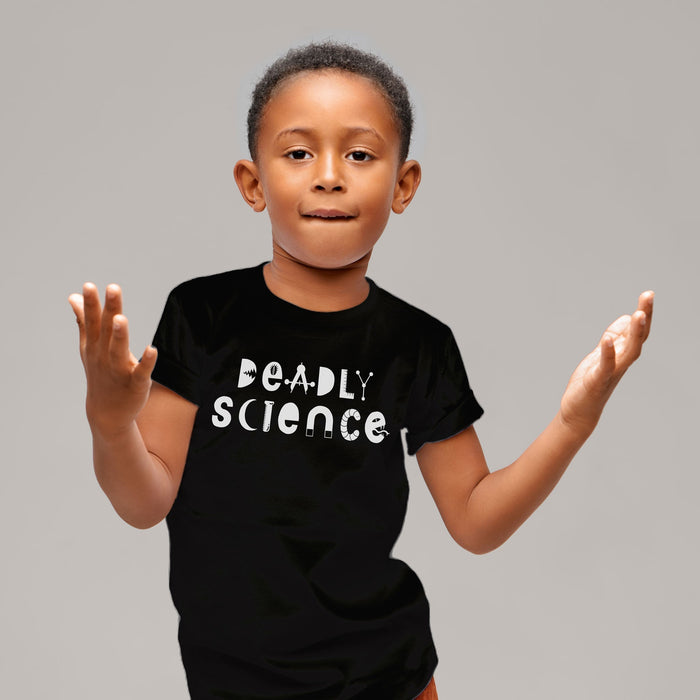 Deadly Science Kids Shirt - Size 10