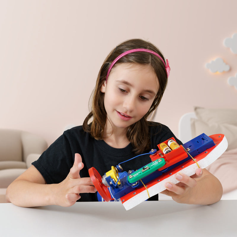 Clip Circuit Airboat Electronic Boat Kit