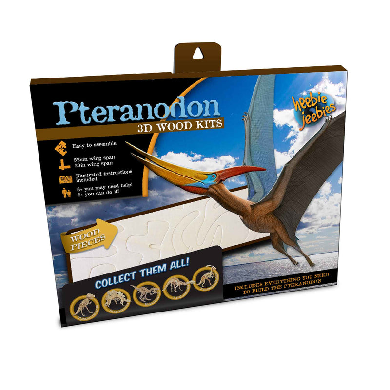 Dinosaur Wood Kit Small Pteranodon packaging