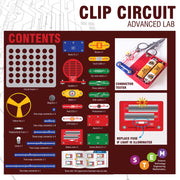 Heebie Jeebies | Clip Circuit Advanced Lab 180 Electronic Experiments Kit