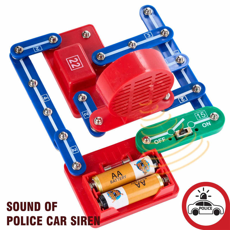 Heebie Jeebies | Clip Circuit Advanced Lab 180 Electronic Experiments Kit