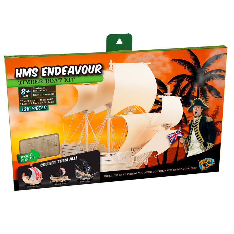 Wooden Ship Building Toys - Heebie Jeebies