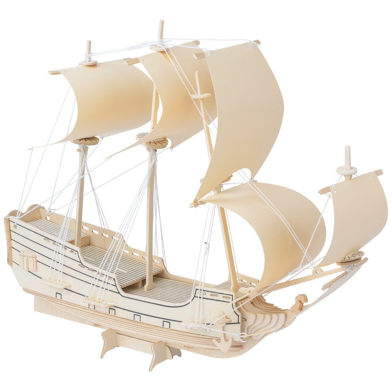 Wooden Ship Building Toys - Heebie Jeebies