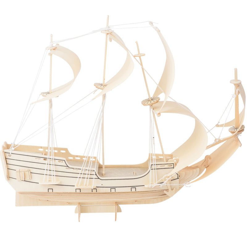 Wooden Ship Building Toys - Heebie Jeebies