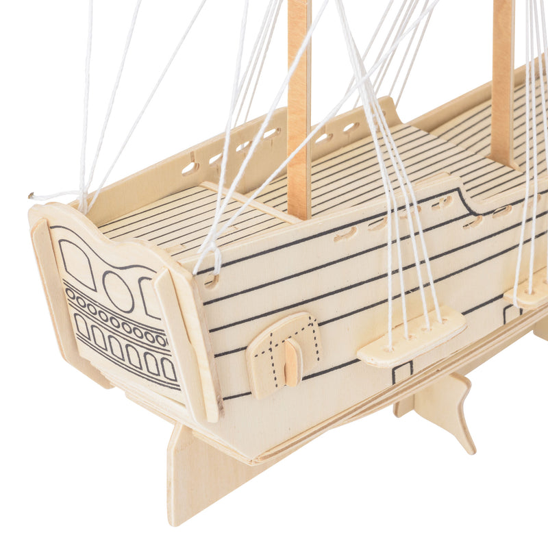 Wooden Ship Building Toys - Heebie Jeebies