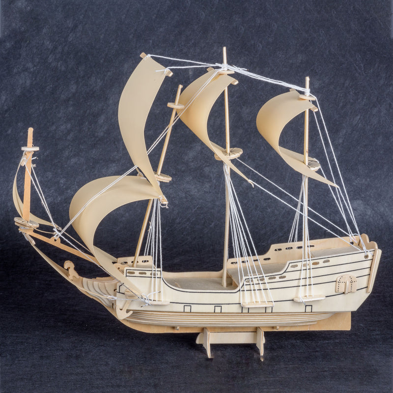 Wooden Ship Building Toys - Heebie Jeebies