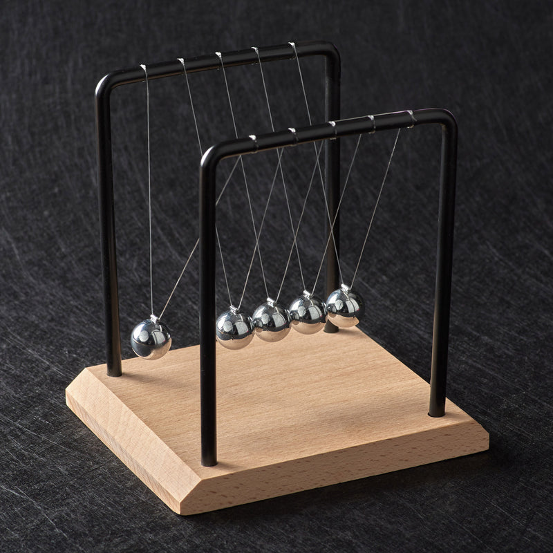 Newton's Cradle Desk Accessory - Heebie Jeebies