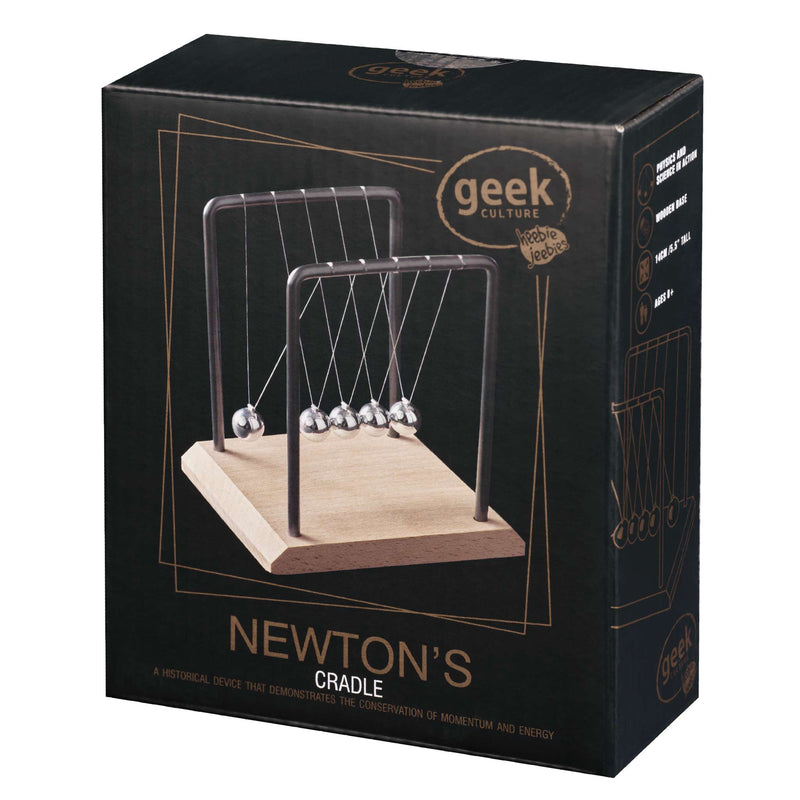 Newton's Cradle Desk Accessory - Heebie Jeebies