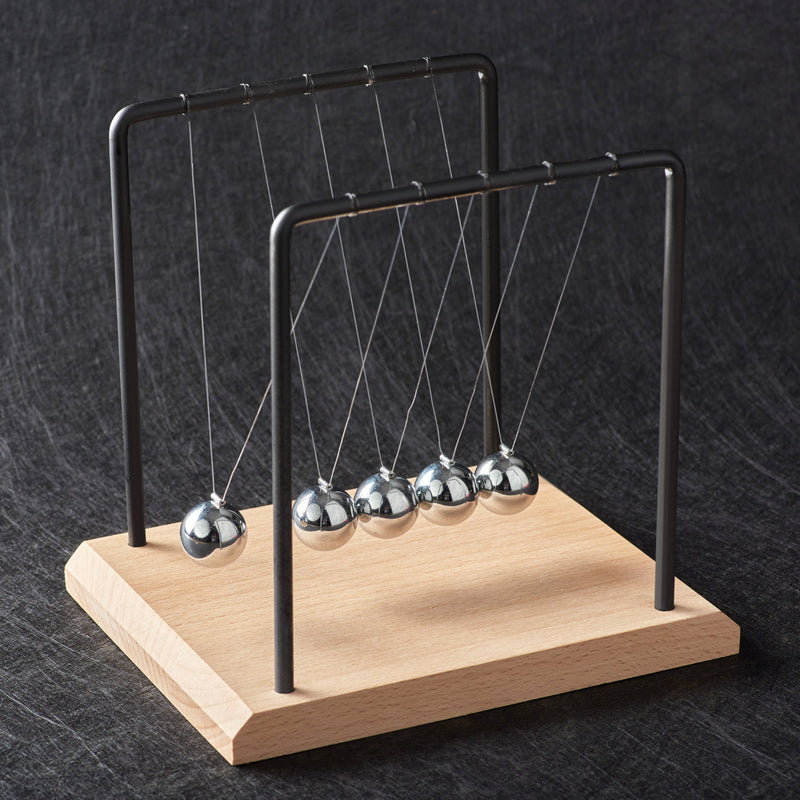 Newton's Cradle Desk Accessory - Heebie Jeebies
