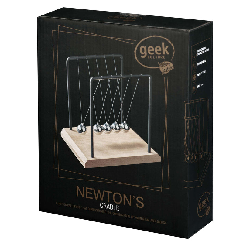 Newton's Cradle Desk Accessory - Heebie Jeebies