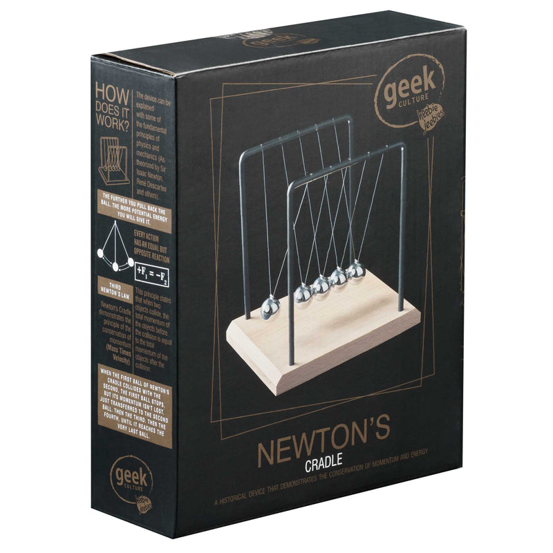 Newton's Cradle Desk Accessory - Heebie Jeebies