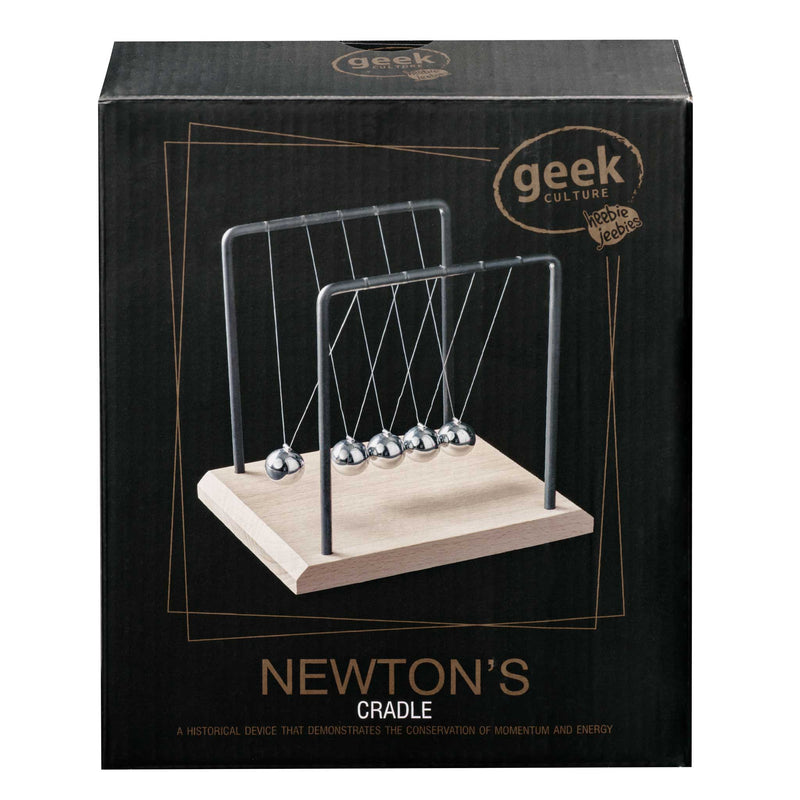 Newton's Cradle Desk Accessory - Heebie Jeebies