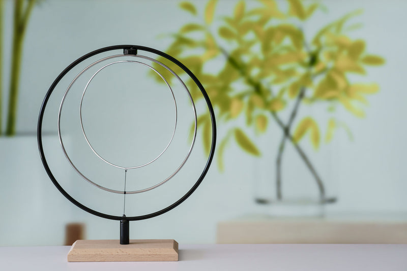 Kinetic Hoop Sculpture