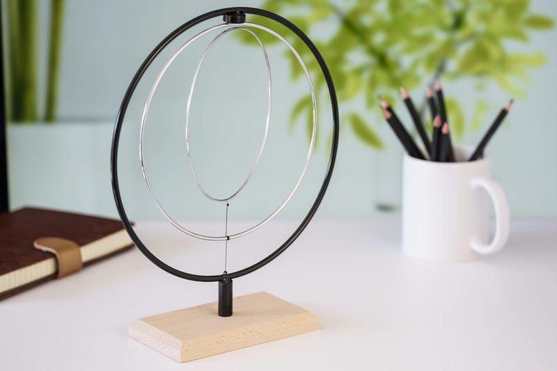 Kinetic Hoop Sculpture